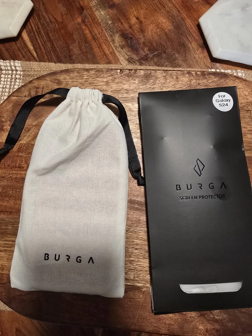 BURGA Galaxy S24 Phone Case & Screen Protector